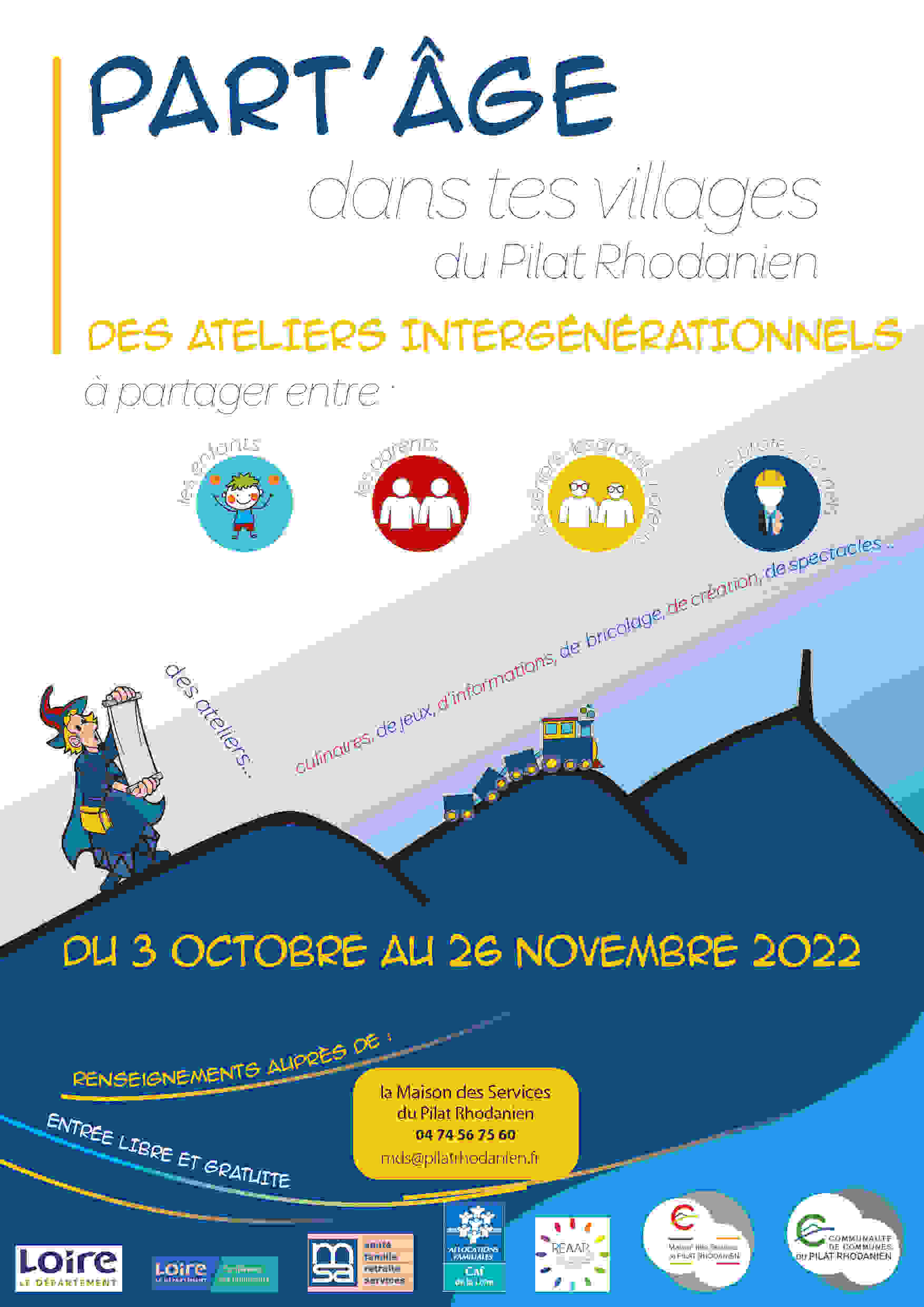 Affiche A3 Partage ateliers v2