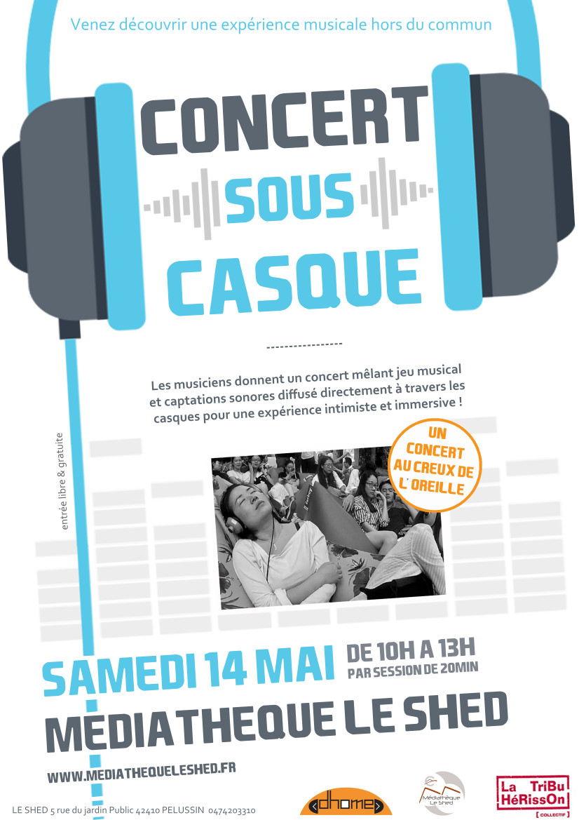 Affiche Concert sous casque bis