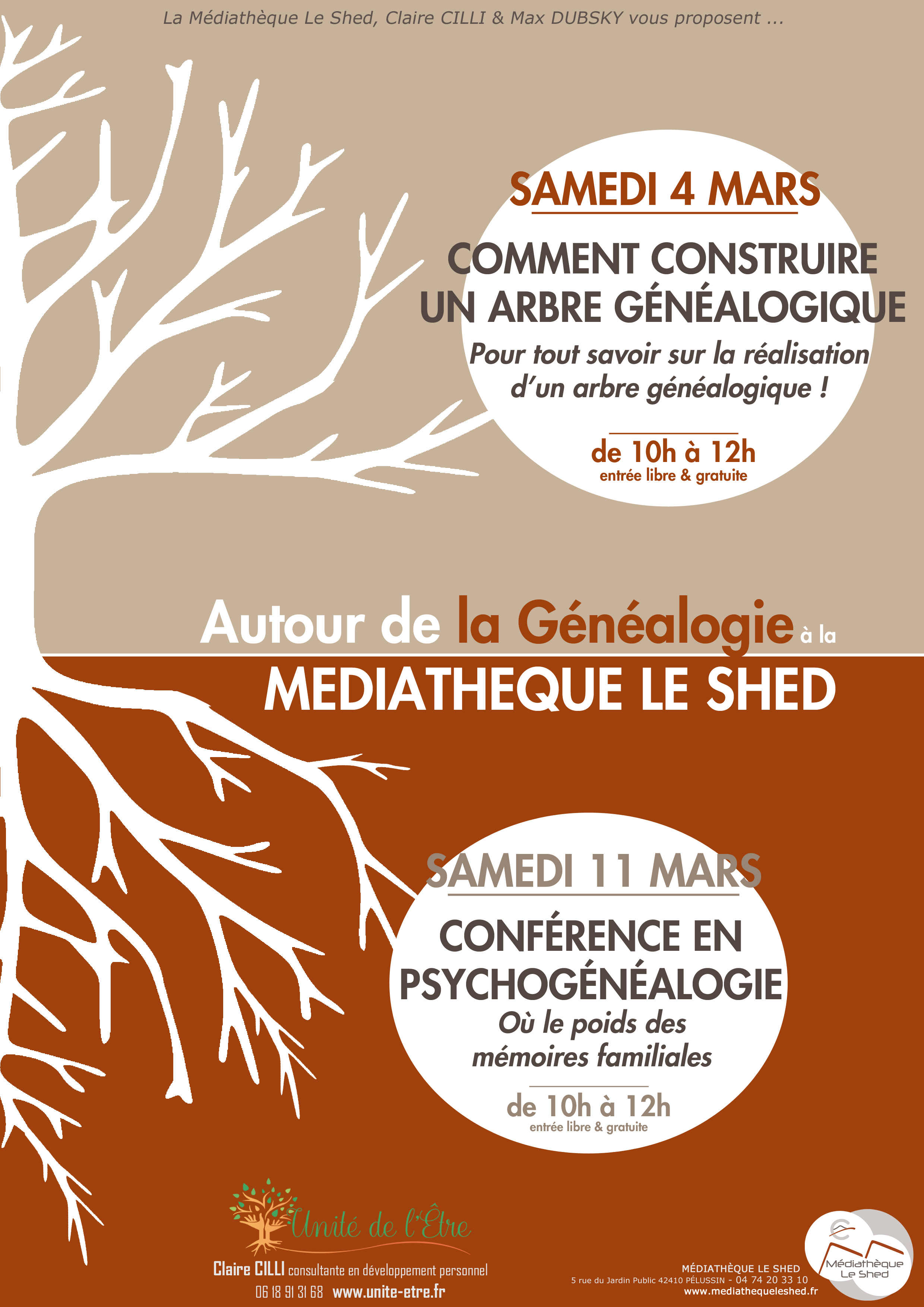 Affiche généalogie