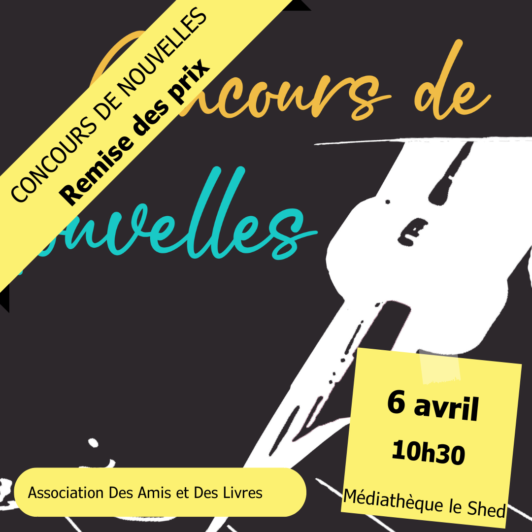 Remise des prix du concours de nouvelle