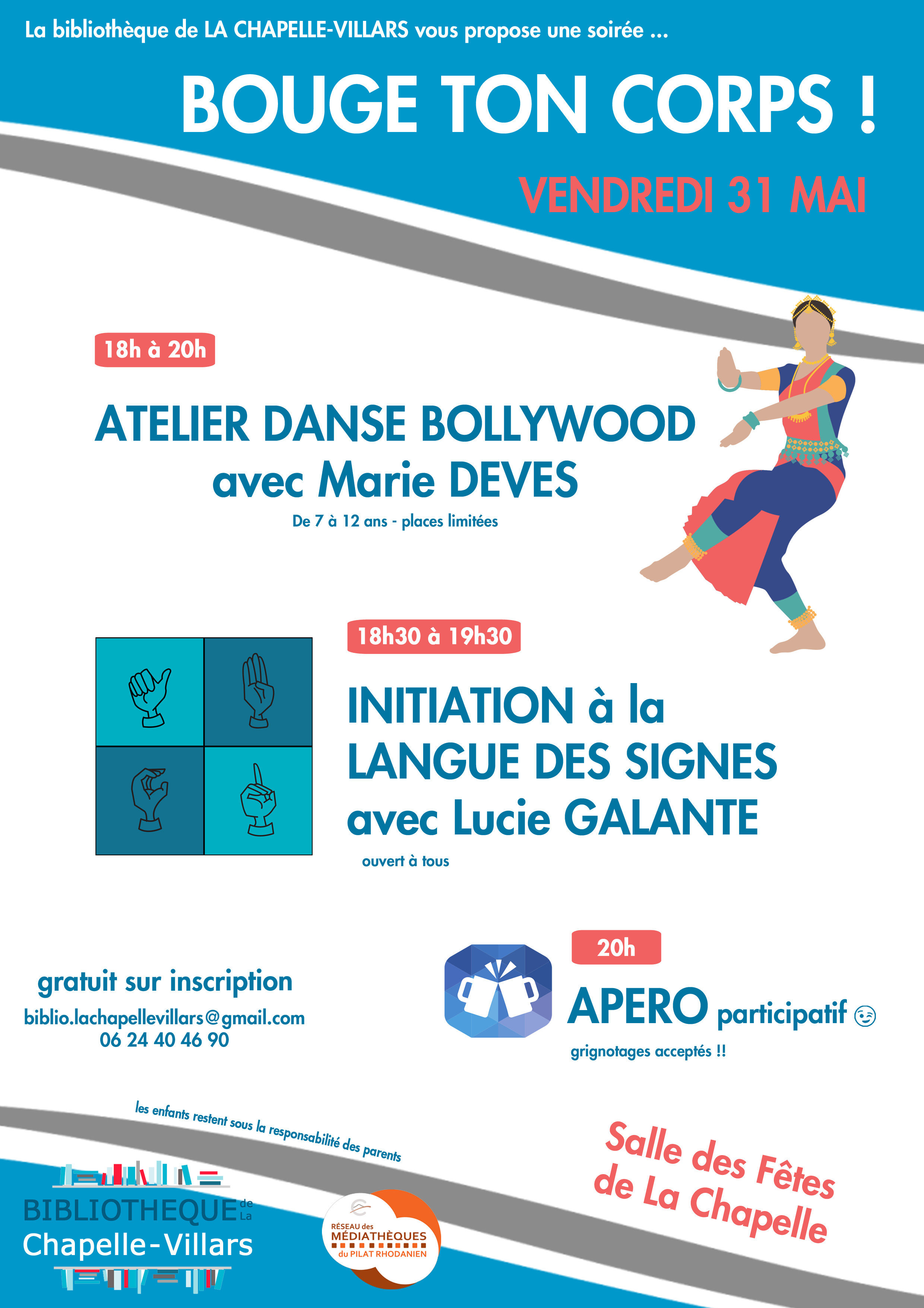 affiche Chapelle BOUGE TON CORPS