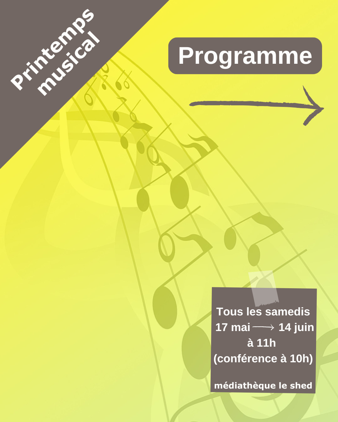 Printemps musical programme