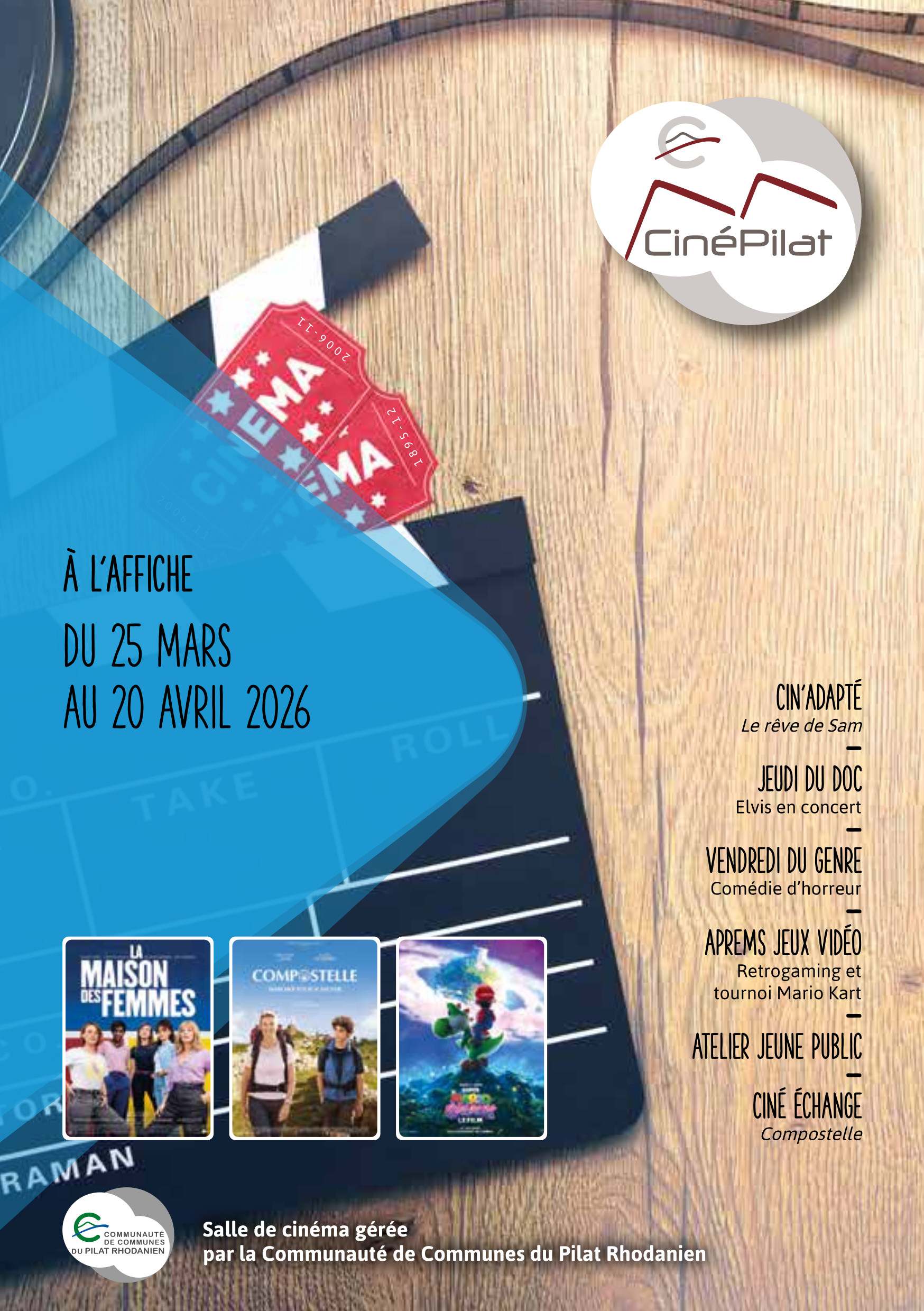 cinepilat programme avril 2026 1