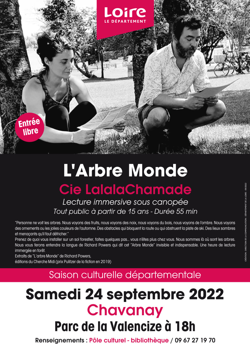 Affiche Larbre monde Chavanay 2409