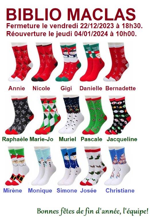 NOEL 2023 chaussettes