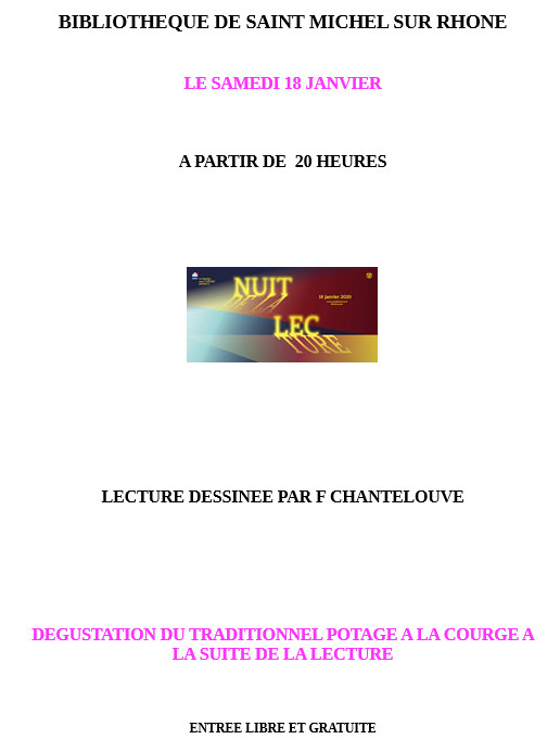 nuit lecture st michel