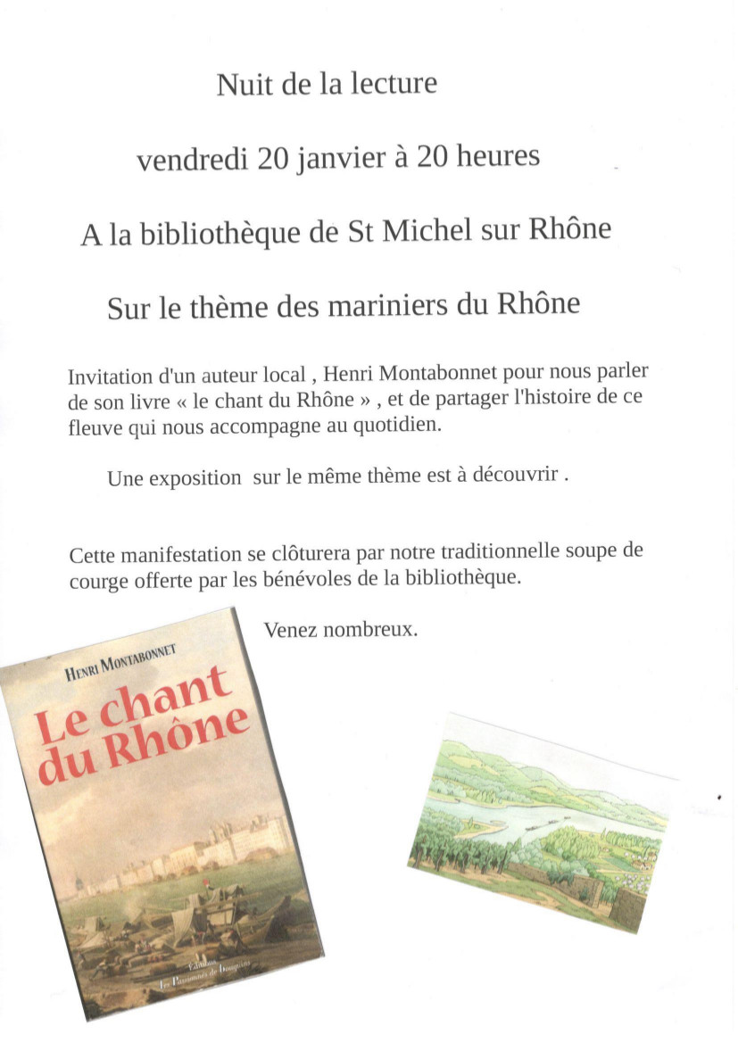 affiche nuit de lecture 2023